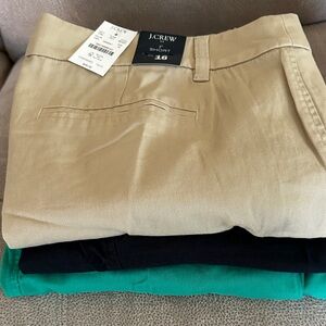Lot of 3 J.Crew Factory 7” Chino Shorts